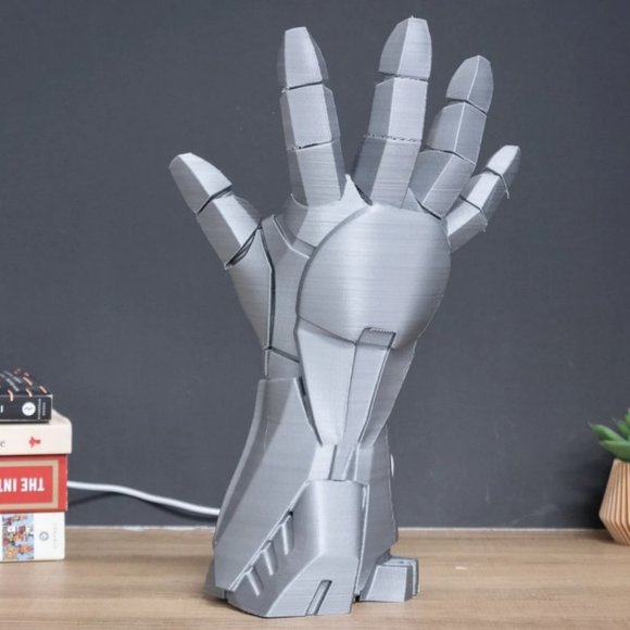 Headphones | Rgb Repulsor Hand Headphone Stand Ironman Headphone Holder ...